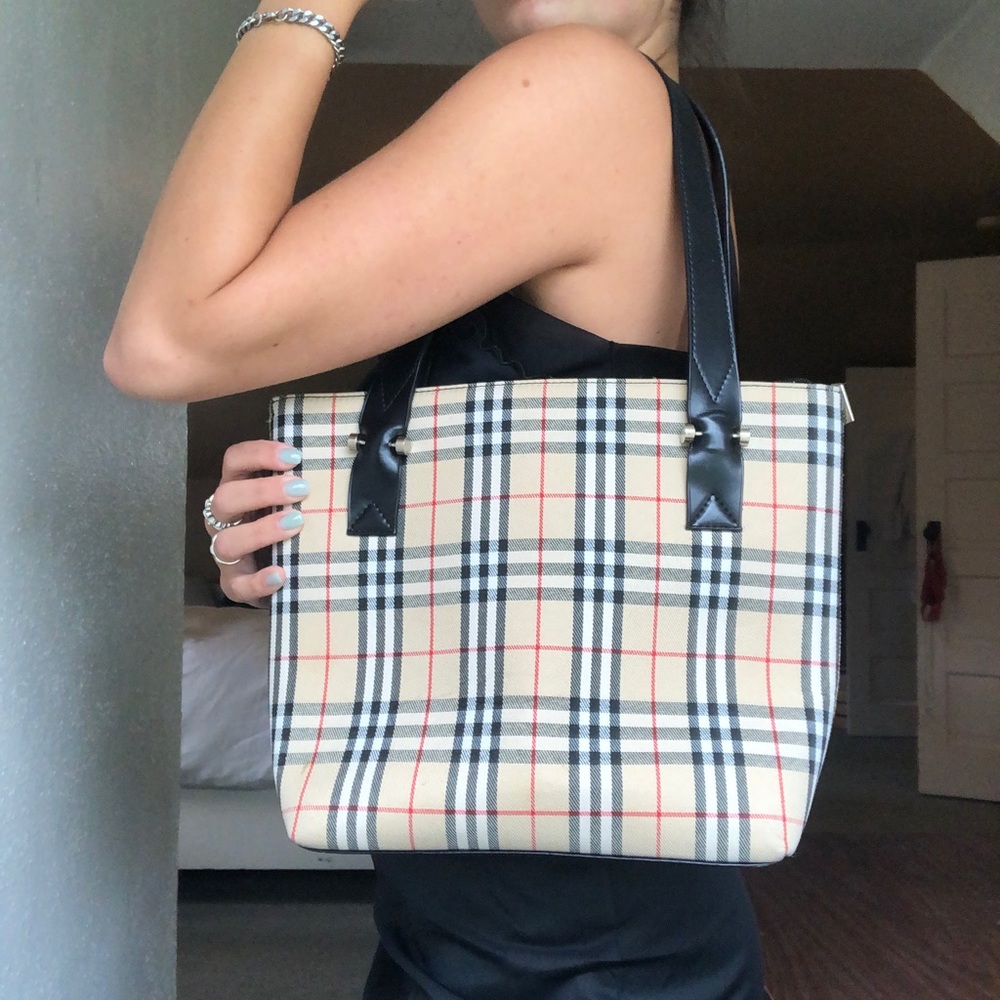 NOVA CHECK PURSE (Burberry lookalike)